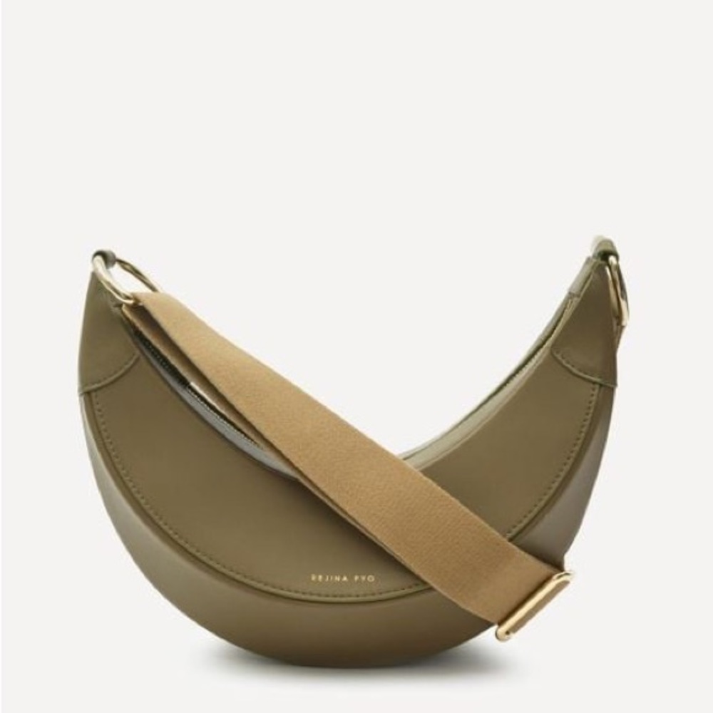 Rejina Pyo Leather Banana Bag